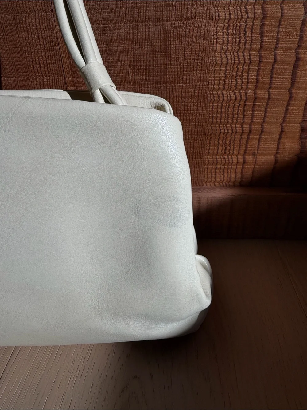 Céline Eyelet Bag Runway 2018 White Leather Top-Handle Bag Phoebe Philo Celine